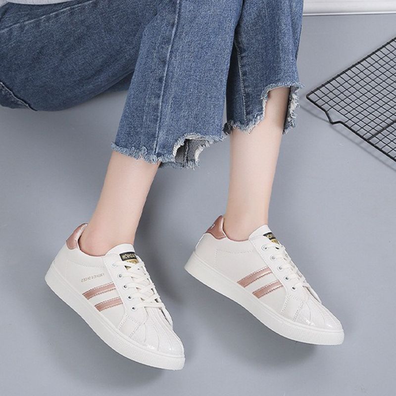 ASSKLO New Running Shoes Women Sneakers Athletic Shoe Sport Sneaker Skateboard Loafers Women's Sports White Casual Elegant Fashion Stylish Flat Bottom Low Top Shoes