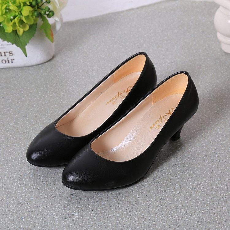 ASSKLO Large Size Women Formal Shoes Full leather Leather High Heels Women's Shoes Leather Shoes Fashion Shoes Office Work Wedding Party Shoes Ladies Shoes Girls Shoes Wedding Shoe