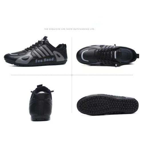 ASSKLO New PU Leather Shoes trendy genuine versatile wear-resistant breathable board shoes MensTrendy Sport Sneaker Lace Up Footwear military training soft soled sports and leisure shoes foot pedals