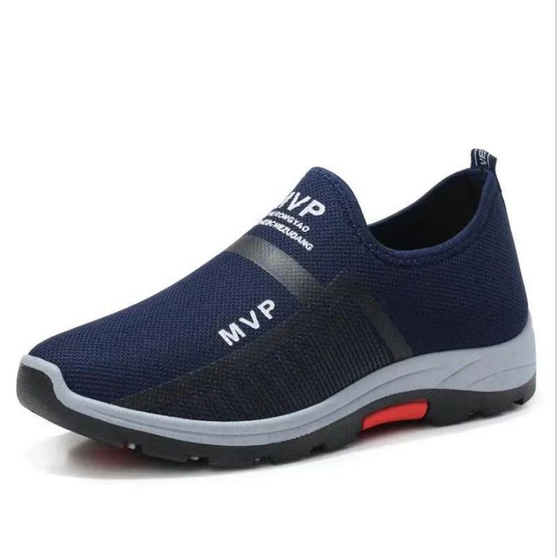 ASSKLO New Men Shoes Mens Loafers Anti foot odor shoes Breathable Sneakers Mesh Lightweight Walking Shoes Man Slip on Casual Shoe Sneakers Leisure Walking Flats Male Loafers sports Shoes canvas shoes