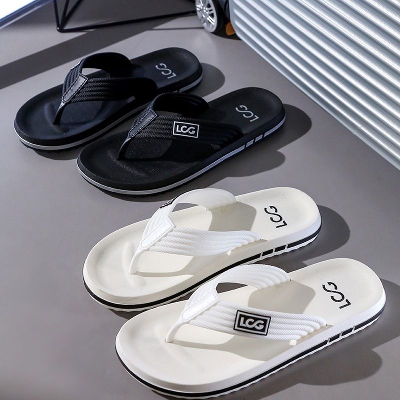 New men's slippers sandals Open Shoes Durable Men's Shoes flip flops anti slip casual Unisex beach sandals Non-slip Flip Flops Man Beach Sandals Bathroom shower Slippers Garden Shoes Flat Shoes