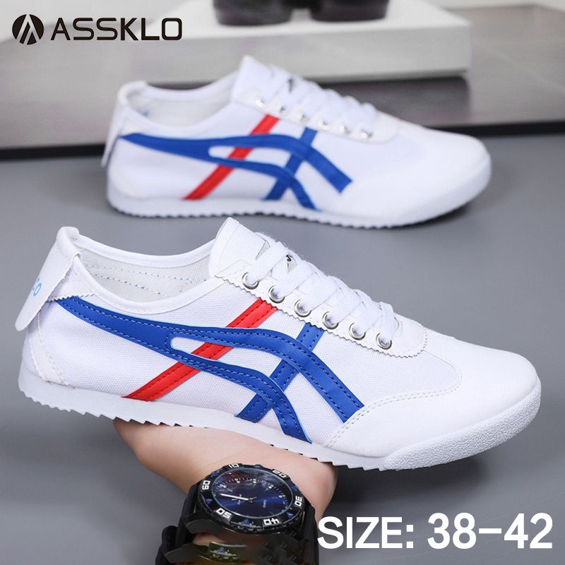 ASSKLO [38-42] Trendy Durable Casual Shoes Canvas Shoe Sneakers Rubber Shoes Athletic Football Training Shoes Jogging Shoes  Sports Shoes Running Shoes Tennis Shoe Flat Shoes Gump Shoes Walking