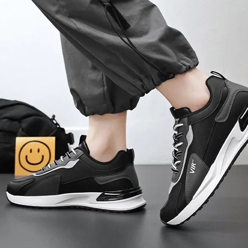 ASSKLO Men's Shoes New Breathable Comfortable Footwear for Men Trendy Versatile Thick-Soled Shoes Casual Running  Simple  Low Top Fashion Sneakers