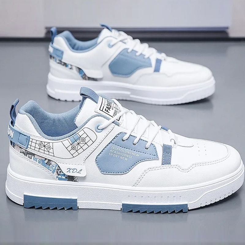 ASSKLO New Arrivals Fashion Men's Shoes Breathable Sneakers Little White Shoes Versatile Thick Sole Sports Shoes Casual Shoes Board Shoes Flat shoes Trendy Shoes Running Shoes Athletic Outdoor