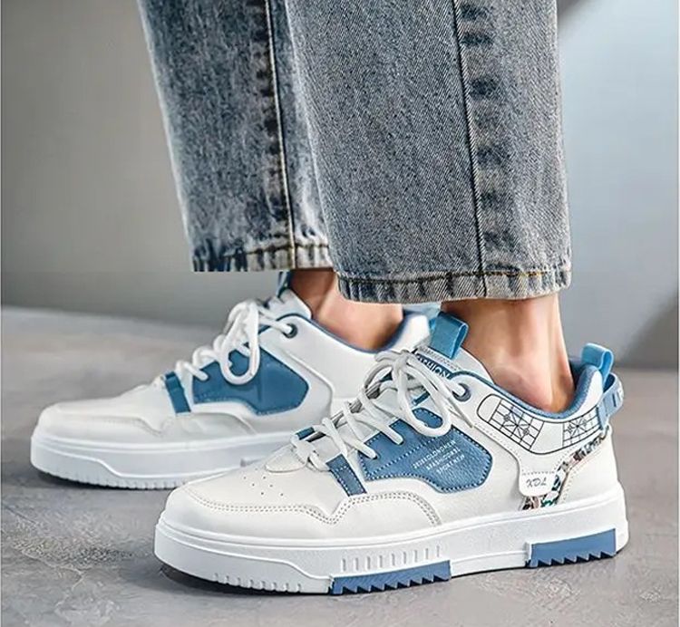 ASSKLO New Arrivals Fashion Men's Shoes Breathable Sneakers Little White Shoes Versatile Thick Sole Sports Shoes Casual Shoes Board Shoes Flat shoes Trendy Shoes Running Shoes Athletic Outdoor