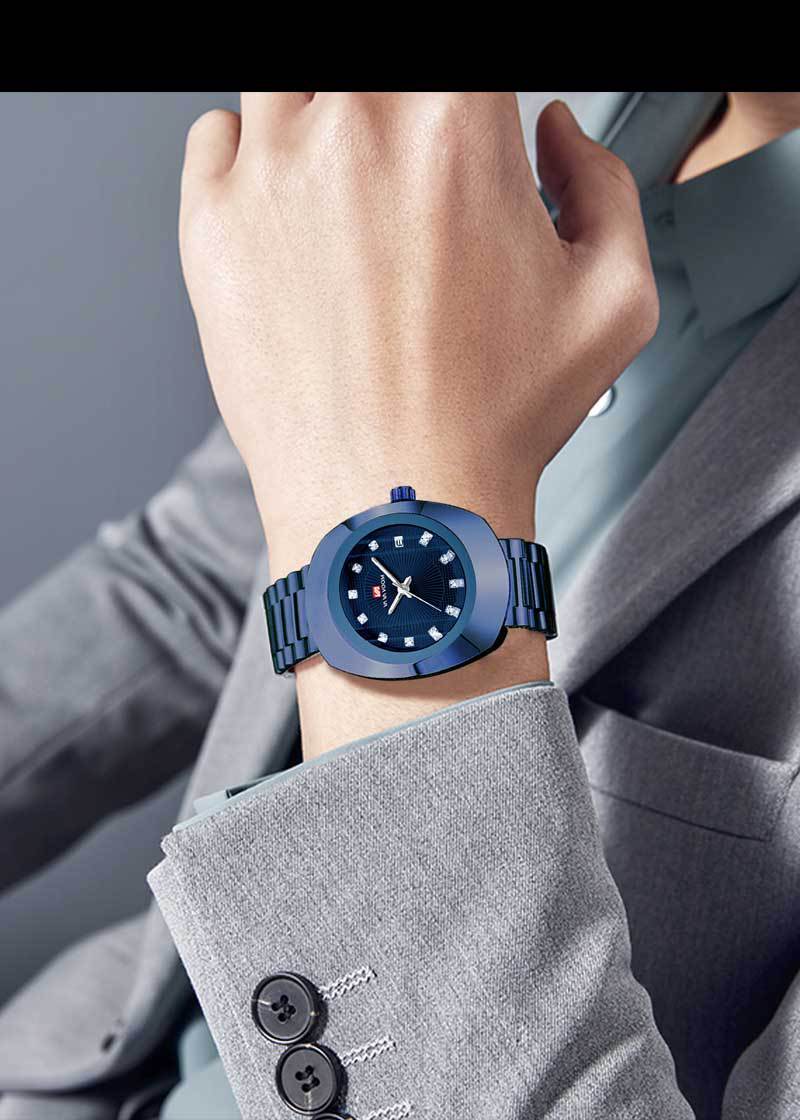 New Fashion High Grade Couple Watch Luxury Gold Stainless Steel Strap 30M Waterproof Diamond Cut Mirror High-end Quartz Men's Watch Exquisite  Casual Women's Wrist Watch
