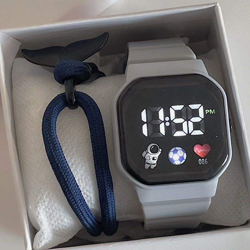 Hot Sale Popular Lovers Gifts Couple LED Watches Students Boys Girls Kids Children Sports Watches New Three Buttons Led Bracelets Women's Men's Fashion Watches Birthday Gift for Children Boys Girls Ki