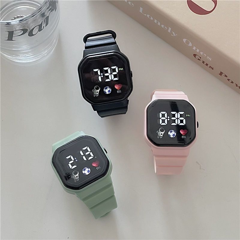 Hot Sale Popular Lovers Gifts Couple LED Watches Students Boys Girls Kids Children Sports Watches New Three Buttons Led Bracelets Women's Men's Fashion Watches Birthday Gift for Children Boys Girls Ki