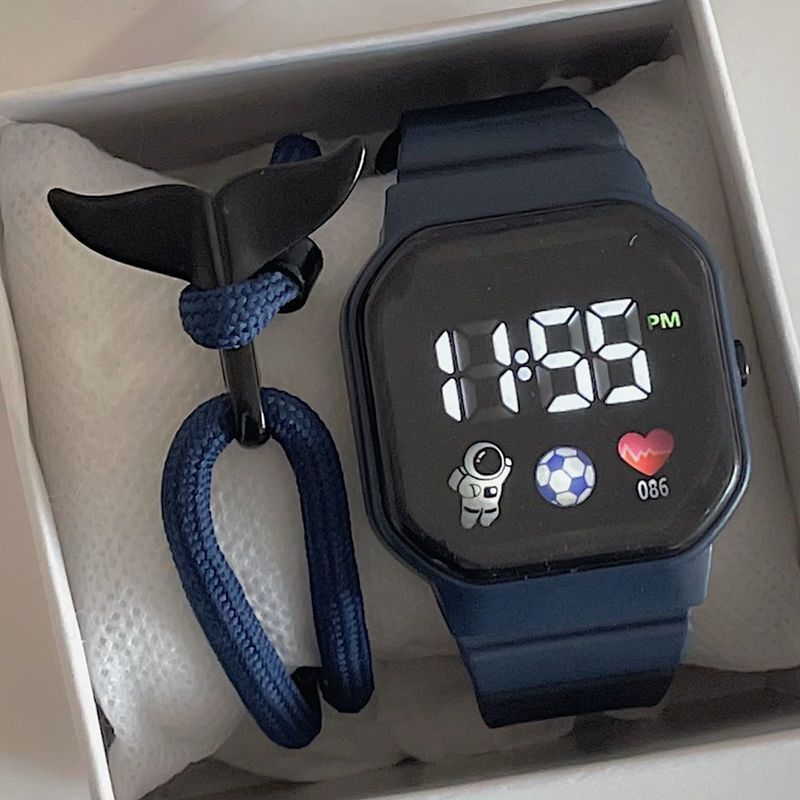 Hot Sale Popular Lovers Gifts Couple LED Watches Students Boys Girls Kids Children Sports Watches New Three Buttons Led Bracelets Women's Men's Fashion Watches Birthday Gift for Children Boys Girls Ki
