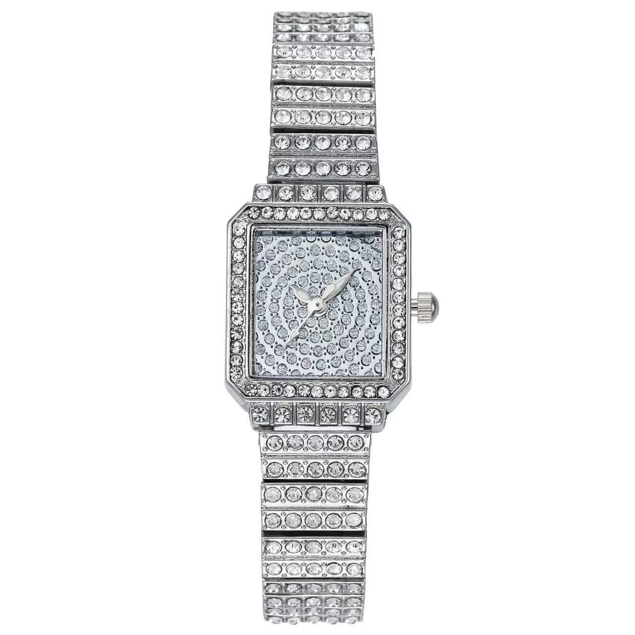 Small and fresh quartz watch ladies watch bracelet set gift box students simple Joker trend jewelry wrist watch