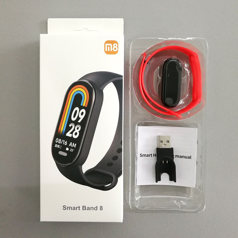M8 Smart Band Men Sport Watch Health Heart Rate Fitness Tracker Pedometer Women Wristband Bracelet