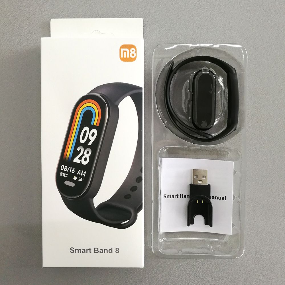 M8 Smart Band Men Sport Watch Health Heart Rate Fitness Tracker Pedometer Women Wristband Bracelet