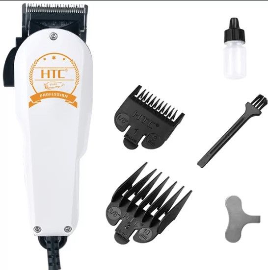 Heavy Duty Professional Hair Clipper – Precision Corded Trimmer with  Comb Guards, Blade Oil & Maintenance Kit