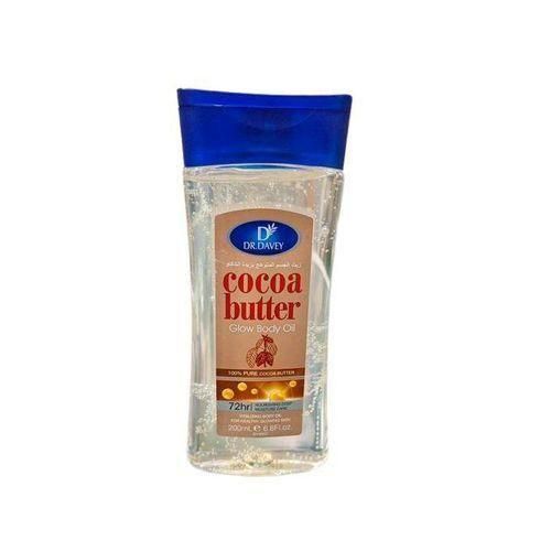 Dr. Davey Glow Body Oil With 100% Pure Cocoa Butter-200ml