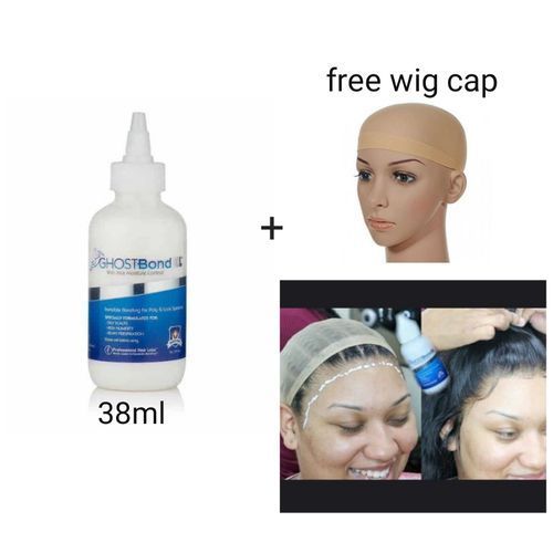 Ghost Bond Bonding Glue For Poly And Lace Wigs + Free Wig Cap