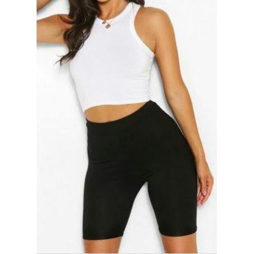 Ladies Biker Shorts/Yoga Short/ Gym Shorts- Black.