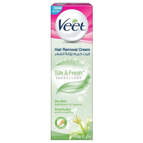 Veet Silky And Fresh Hair Removal Cream For Dry Skin- 100g