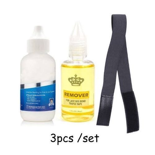 Ghost Bond Ghost Bonding Glue +Lace Remover+ Elastic Band.
