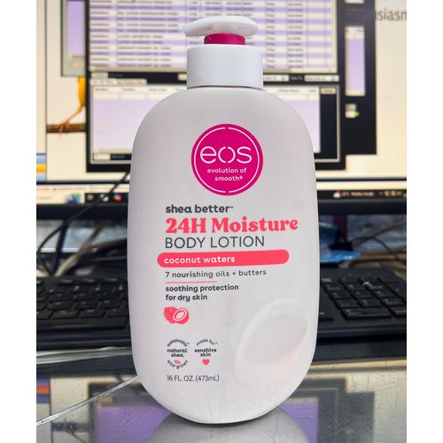 Eos Shea Better 24hrs Moisture Body Lotion Coconut Waters-473ml