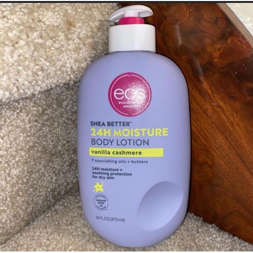 Eos Shea Better Vanilla Cashmere Body Lotion 24H Moisture -473ml