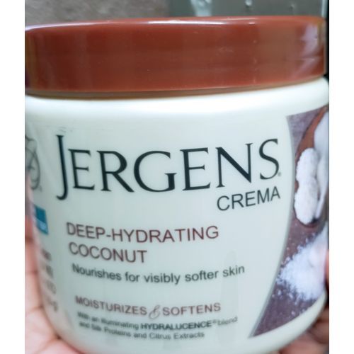 Jergens Deep-Hydrating Coconut Dry Skin Moisturizer Cream- 500ml