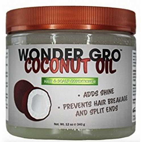 Wonder Gro Coconut Oil - Hair & Scalp Conditioner.
