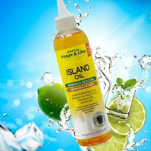 Jamaican Mango & Lime Island Oil With Moringa Seed Oil & Manuka Honey Scalp Moisturizer-237ml