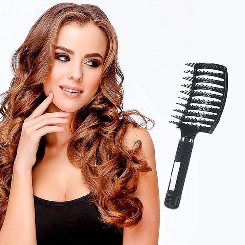 Professional Vented Curved Detangling Hair Brush