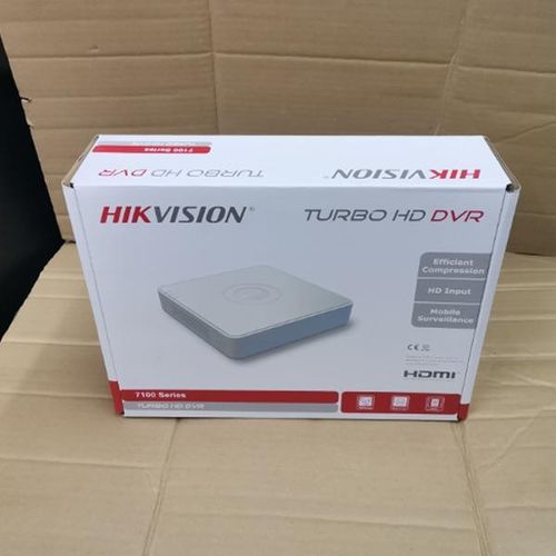 Hikvision 8 Channel Latest Quality Turbo HD Upto 1080p DVR Machine-white