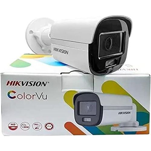 Hikvision 2MP ColorVU Bullet Camera - Full Color 24/7, IP67 Weatherproof