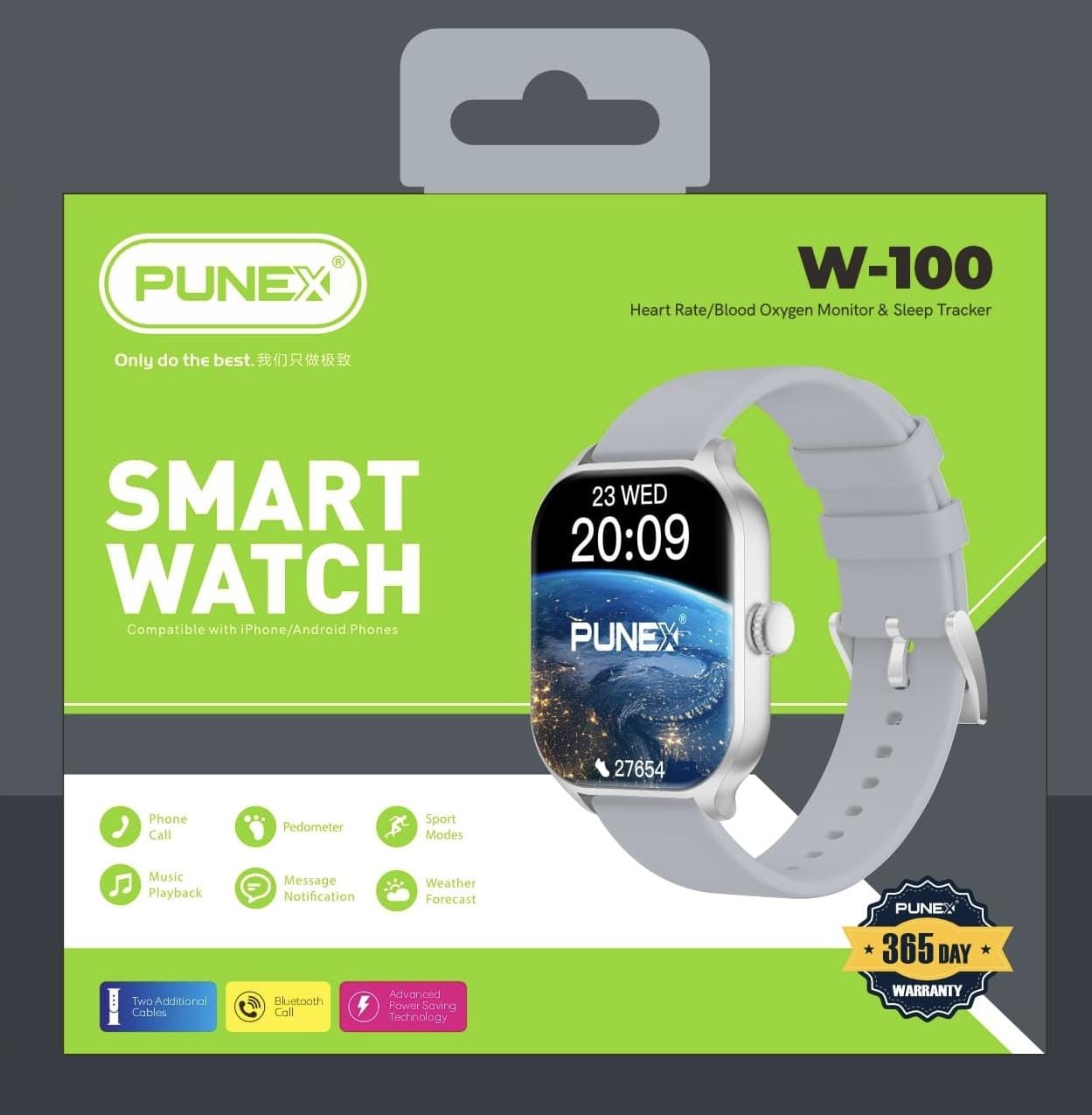 Punex W 100 Smartwatch
