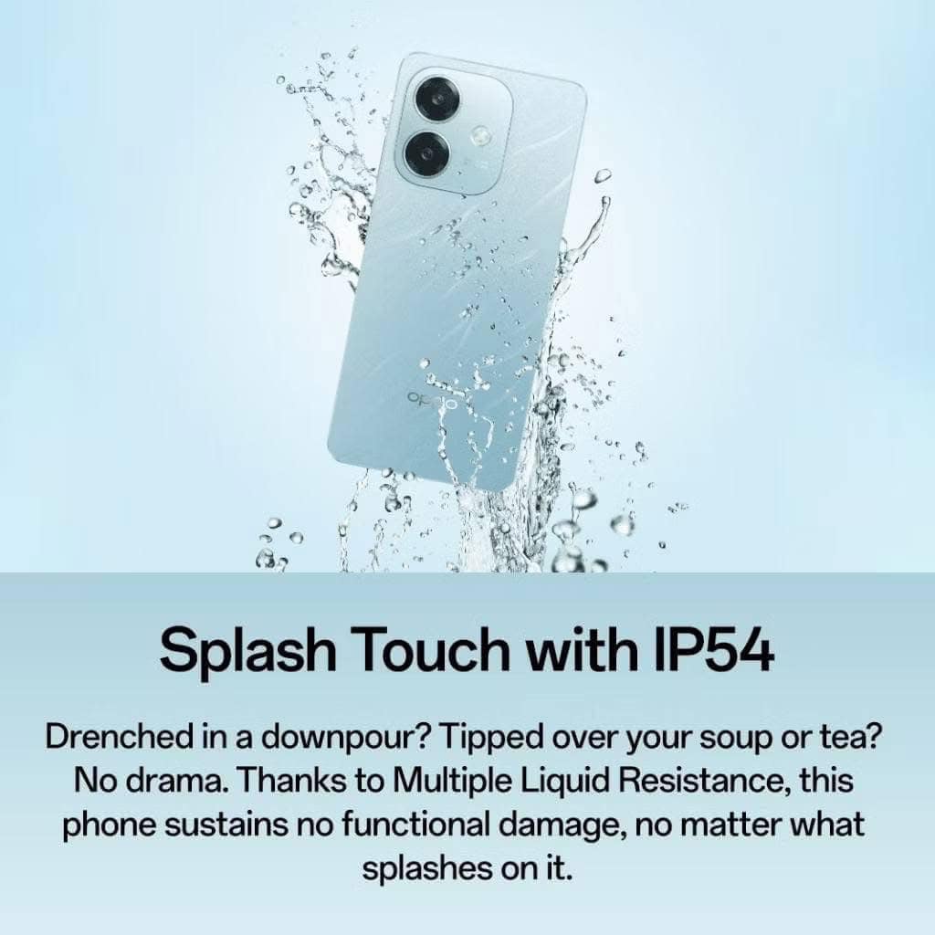 Brand New OPPO A3x 4GB RAM+ 128GB ROM 6.67" 90Hz Snapdragon 6s 4G Gen1 Android 14 45W 5100mAh Type-C Charge Smart Phones Side Fingerprint and Face Unlock phone