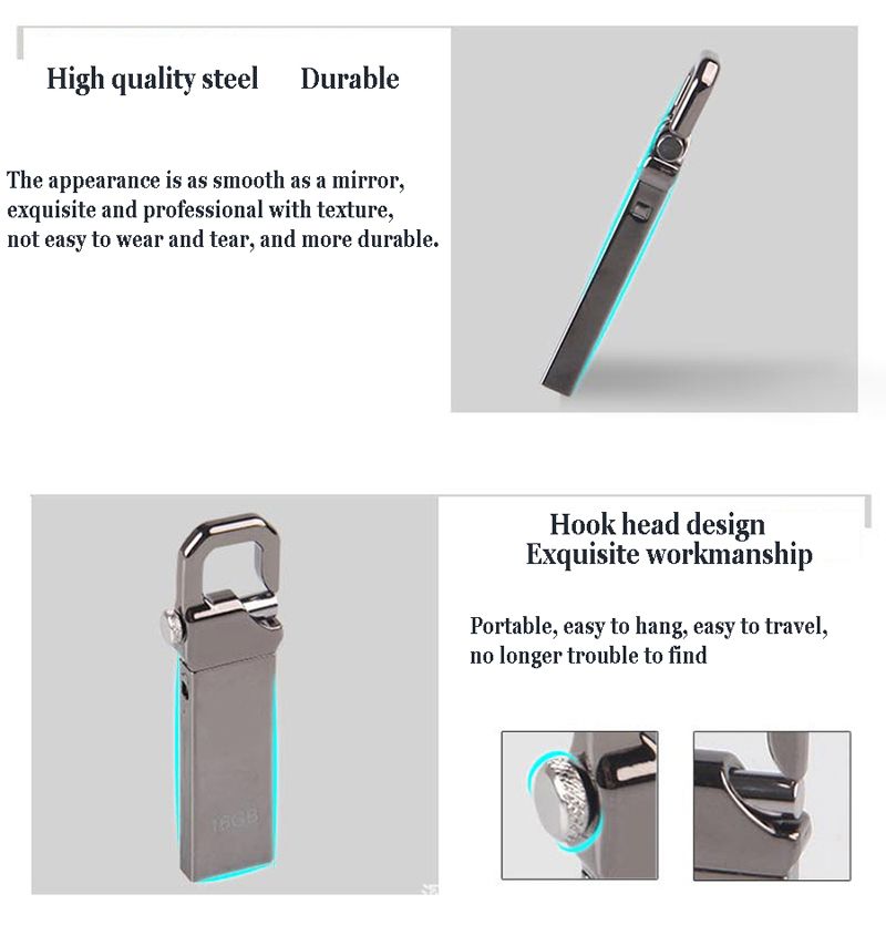 New metal High Speed 16GB 64GB 32GB 128GB USB Flash Drives flash disk Flash Disks Waterproof Flashdisk flashdrive flash drive flashdrives Flashdisks Flash disks pen drive pendrive  64G 32G 128G