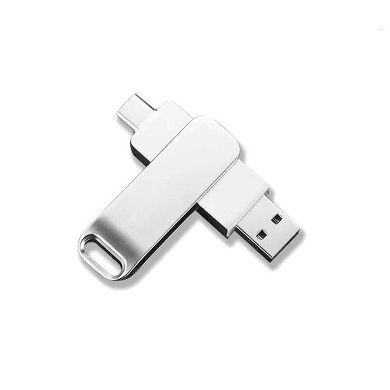 New 2 in1 OTG 32G 64G 128GB Metal USB Disks USB 3.0 Type-C 64GB USB Flash Drives Flash Drive flashdrive flaash disks PenDrive Memory Stick Flash disk  flashdisks flashdrives pendrive pendrives
