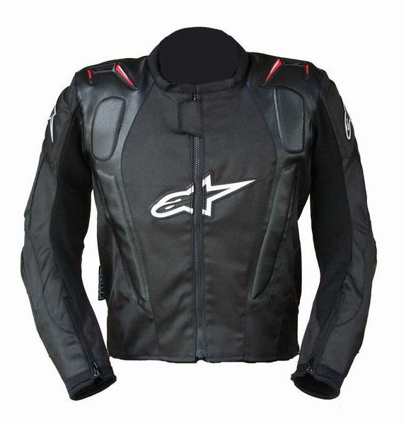 Motorcycle Auto Racing Suit Padded Breathable PU Leather Jacket with Inner Lining
