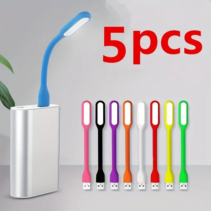 New Arrivals 5 PCS USB Light Portable LED Light USB Small Night Light LED Energy-saving Desk Light High-Quality Energy-saving White LightSorry, the item is out of stock