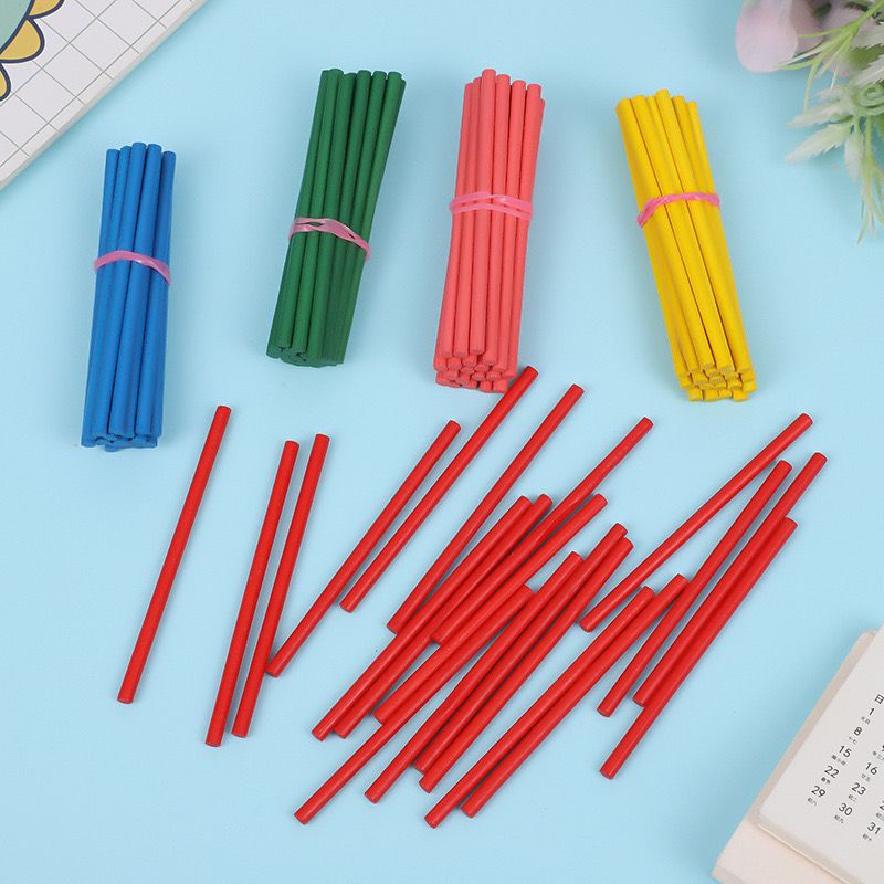 Children's Arithmetic Stick Counting Learning Stick Number Stick Arithmetic Stick Primary School Teaching Aids Toys Kindergarten Addition and Subtraction
