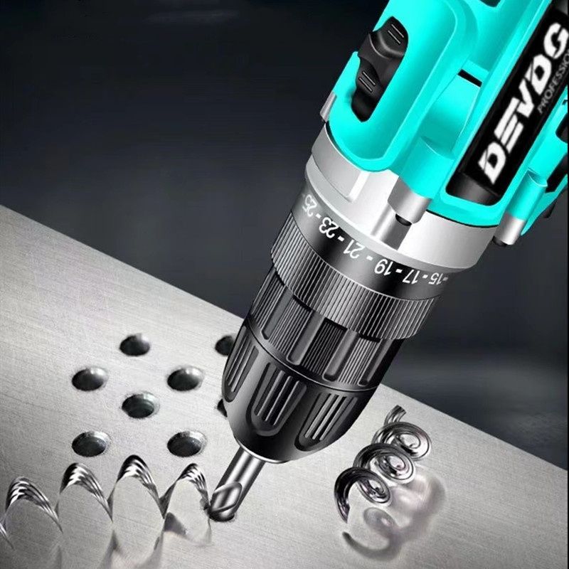 2025 New Upgraded 18650 Power Battery, 2000mAh 16.8V Industrial Grade Rechargeable Electric Drill, Multi-functional Lithium Battery Screwdriver, Electric Tools