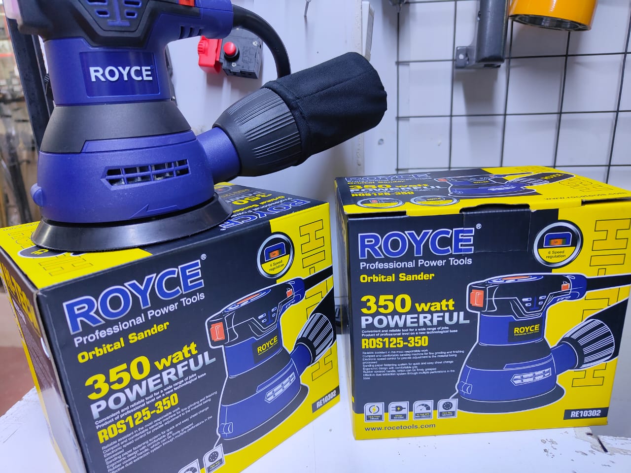 Best price for Royce Radom Orbital Sander Rotating orbital 350 watts ...