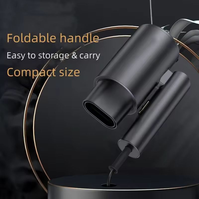 New Arrivals!!Rebune HD 20-04 blow dry with 2 years warrantyMIni Folding Hairdryer 220V-240V 750W with Carrying Bag Hot Air Anion Hair Care for Home Travel Hair Dryer Blow Drier Portable