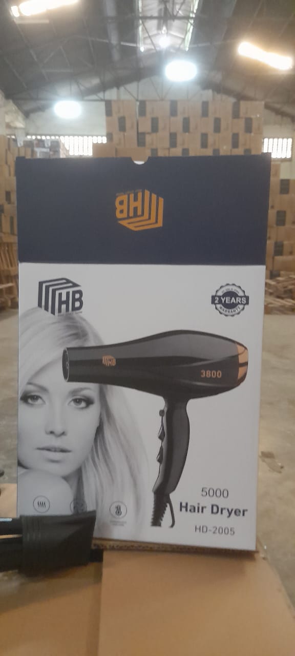 New Arrivals !! Quality Rebune HD-2005 Professional blow dry  Hairdryer - 5000W with  2 years warranty Blow Dry Machine commercial Hair Blowdry Straightener