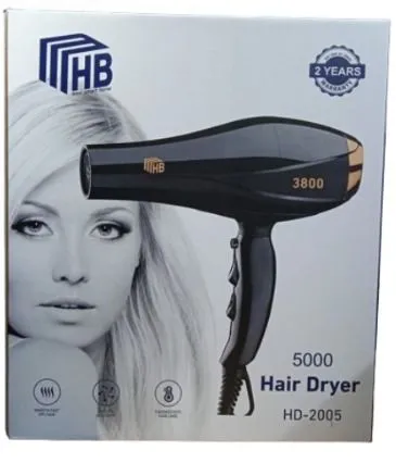 New Arrivals !! Quality Rebune HD-2005 Professional blow dry  Hairdryer - 5000W with  2 years warranty Blow Dry Machine commercial Hair Blowdry Straightener