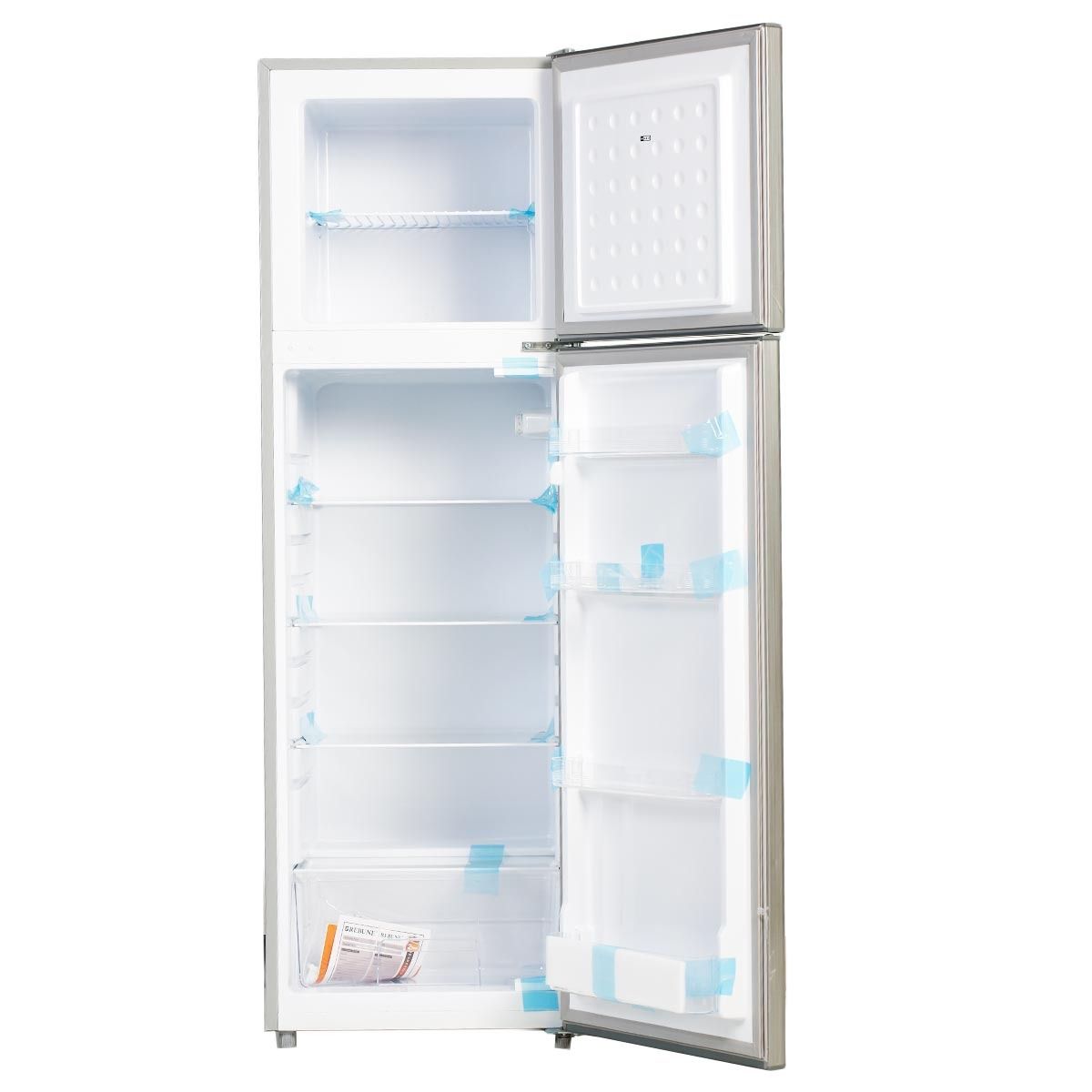 Rebune 2 Doors Fridge 118 Litres Refrigerator RE-BCD-118W Refrigerator Fridge Double Door fridge and freezer with 1 year warranty