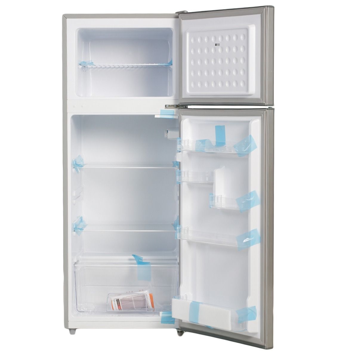 Rebune 2 Doors Fridge 118 Litres Refrigerator RE-BCD-118S Refrigerator Fridge Double Door fridge and freezer with 1 year warranty