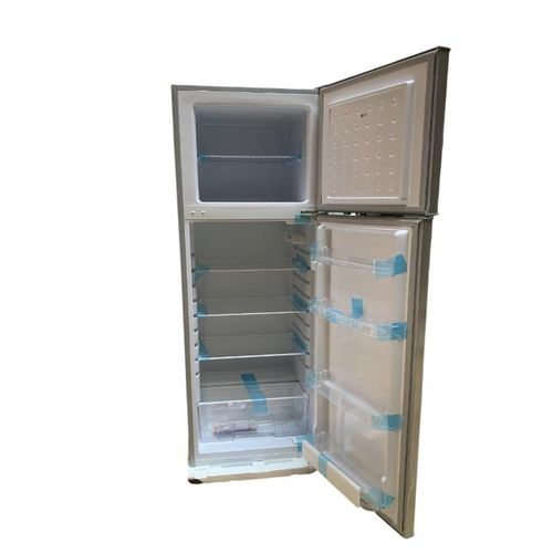 Rebune 280L Fridge Freezer RE-BCD-280 Energy Saving Double Door Refrigerator 220-240V 50HZ low noise interior lighting removable drawers with 1 year warranty