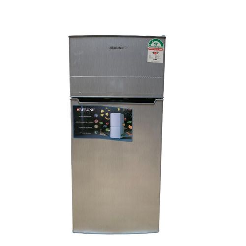 New Arrivals!!Rebune 210L Fridge Freezer RE-BCD-210 Energy Saving Double Door Refrigerator 220-240V 50HZ low noise with 1 year warranty