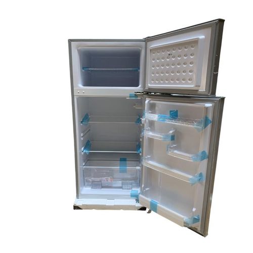 New Arrivals!!Rebune 210L Fridge Freezer RE-BCD-210 Energy Saving Double Door Refrigerator 220-240V 50HZ low noise with 1 year warranty