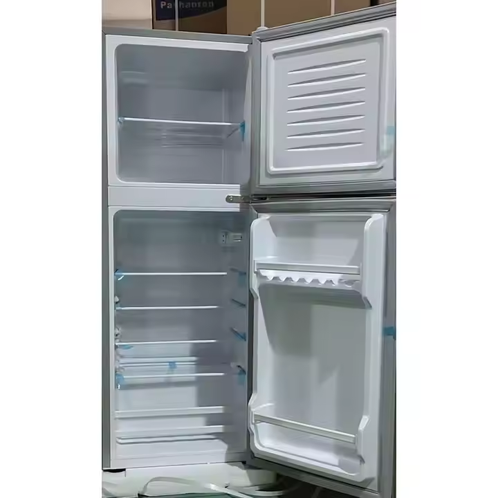 Rebune 138L Fridge Freezer RE-BCD138 Energy Saving Double Doors Refrigerator 220-240V 50HZ with 1 year warranty