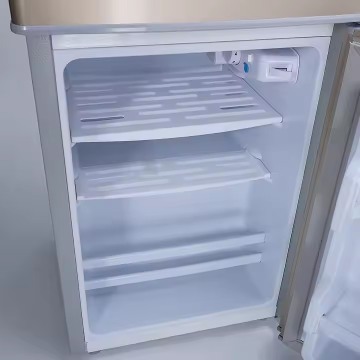 Rebune 138L Fridge Freezer RE-BCD138 Energy Saving Double Doors Refrigerator 220-240V 50HZ with 1 year warranty