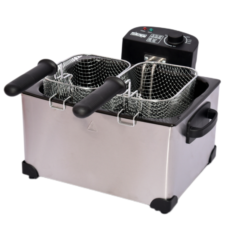 Rebune 3L Electric Fryer  2000W RE-11-049 with Frying Basket Perfect Frying Experience With the Rebune Electric fryer Designed to give you crispy and delicious food with ease